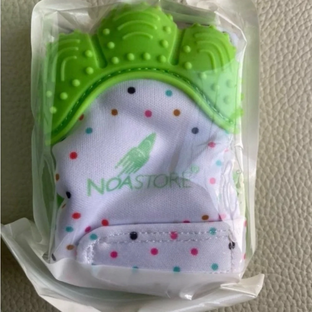 Baby Teething Mitten (2) -Free shipping- New